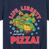 Boys' - Teenage Mutant Ninja Turtles - Life Liberty Pursuit Of Pizza Short Sleeve Graphic T-Shirt - 2 of 4