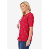 Woman Within Plus Size Perfect Elbow-Length Sleeve Cardigan - 4 of 4