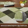 Washable Rugs for Living Room, Soft Vintage Distressed Low Pile Large Area Rugs for Living Room Bedroom Foldable Indoor Floor Carpet - 3 of 4