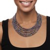 Ross-Simons 4-8.5mm Black Cultured Pearl 5-Strand Necklace in Sterling Silver Size 16 - 2 of 3
