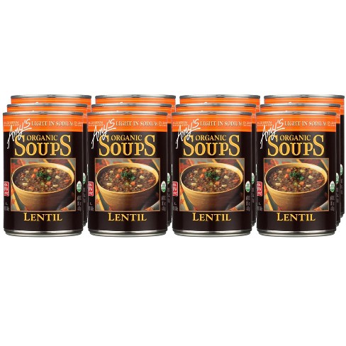 Order Organic Lentil Soup (Low Sodium) Amy's
