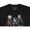 Seven Times Six My Hero Academia Heroes Mission Men's MHA Manga Adult Short Sleeve T-Shirt Black - image 4 of 4