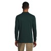 Lands' End School Uniform Men's Long Sleeve Interlock Polo Shirt - 2 of 4
