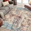 Modern Abstract Patterned Rugs,Non-slip Non-shedding,Low Pile Foldable Rugs Machine Washable,Bedroom,Living Room,Game Room - 2 of 4