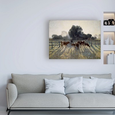 Elioth Gruner Spring Frost 18x24 Canvas Art Print