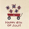 Park Designs Happy 4th of July Dishtowel Set of 2 - 3 of 4