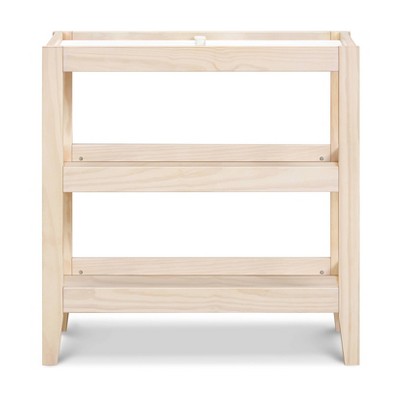 Washed Natural Pinewood Changing Table with Shelves