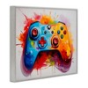 Stupell Industries Colorful Video Game Controller Framed Giclee Art - 2 of 4