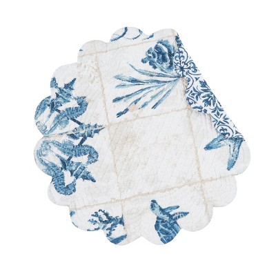 C&F Home Casablanca Bay Round Placemat Set of 6