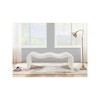 Meridian Furniture,Willow Chenille Fabric Bench - 2 of 4