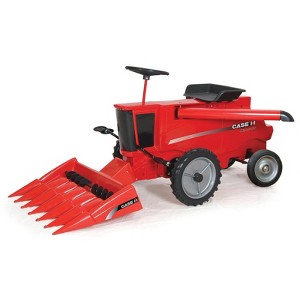 Scale Models Case IH Axial-Flow Pedal Combine with Corn Head, Made in the USA ZSM1632 - 1 of 1