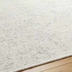 Hauteloom Isako Gray Solid Washable Area Rug - 1 of 4