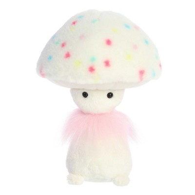 Aurora Small Vanilla Cupcake Fungi Friends Vibrant Stuffed Animal White ...