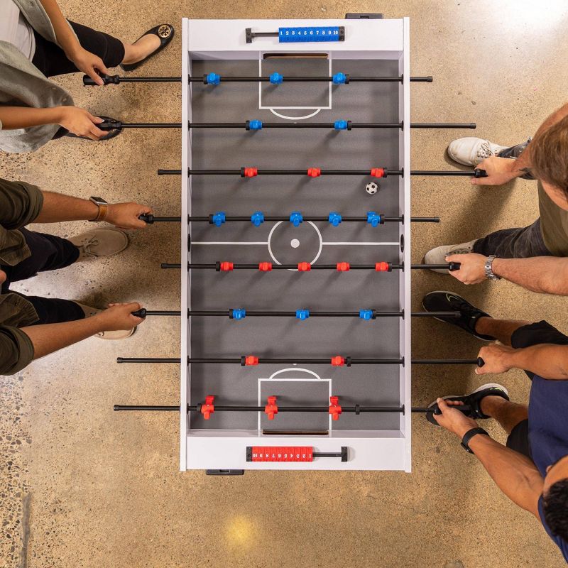 GoSports 48&#39;&#39; Game Room Size Foosball Table - White, 6 of 8