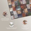Art Remedy Brown Squares Brown Earthy Abstract Wall Art Framed - 4 of 4