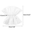 INSPIRE CHIC Women's Puff Elbow Sleeves for Wedding Party Prom Grace Dress Gloves 1 Pair - 2 of 4