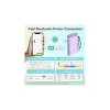 Nelko P21 Bluetooth Label Printer Purple with 14x40mm 100pc Roll and 14x40mm 180pc Roll - 3 of 4