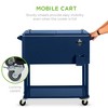 Best Choice Products 80qt Steel Rolling Cooler Cart w/ Bottle Opener, Catch Tray, Drain Plug, Locking Wheels - 2 of 4