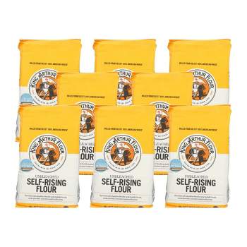 King Arthur Baking Company Self-Rising Flour - Case of 8/5 lb