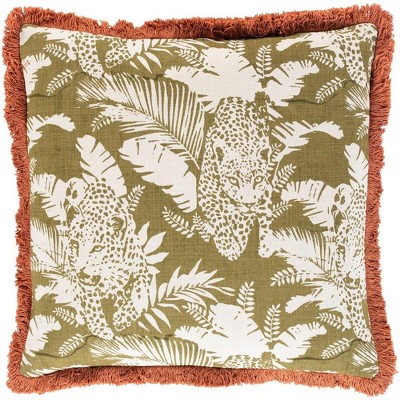 Mark & Day Noetsele Global Olive Throw Pillow