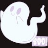 Men's Design By Humans Boo Cute Ghost Halloween cute design By BoogieCreates T-Shirt - 2 of 4