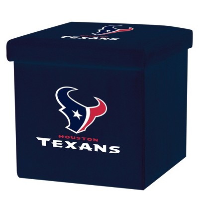 NFL Franklin Sports Houston Texans Storage Ottoman with Detachable Lid