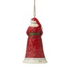 Jim Shore 4.75 In Santa Holding Cardinals Heartwood Creek Tree Ornaments - 2 of 3