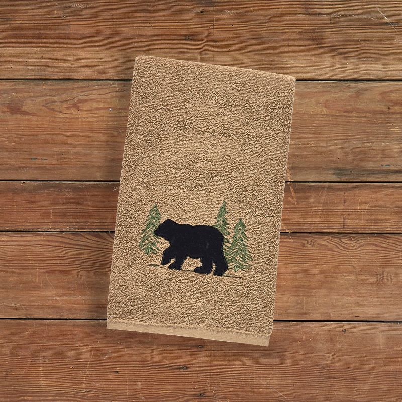 Park Designs Black Bear Terry Hand Towel - Set of 2, 2 of 5
