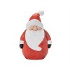 Round Wood Santa Figurine (Set of 4) - 4 of 4