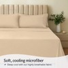 LuxClub 2 PC Performance Microfiber Solid Pillowcase Set - 3 of 4
