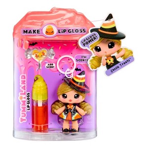 Yummiland x Halloween Lip Gloss Doll - Cassie Treats Includes DIY Lip Gloss + Keychain - 1 of 4