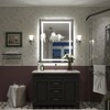 Apmir Super Bright Front & Back LED Lighted Anti-Fog Aluminum Alloy Framed Tempered Glass Bathroom/Vanity Mirror with ETL & 3-Year Warranty - 2 of 4