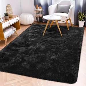 LOVEVOOK Rug for Bedroom 3x5 Feet - Ultra Soft Area Rug - Non-Slip Shaggy Carpet for Living Room, Cozy Fluffy Floor Rug for Home Decor - 1 of 4