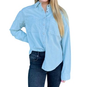 Women's Cord Tucker Shirt - Dylan - 1 of 1