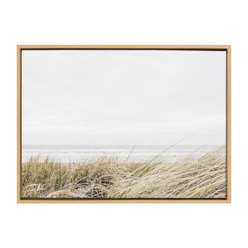 Sylvie East Beach Framed Canvas by Amy Peterson Art Studio - Kate & Laurel All Things Decor, 1 of 6