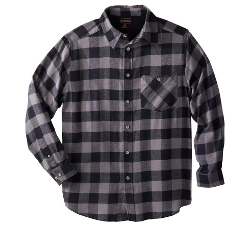 Boulder Creek By Kingsize Men's Big & Tall ™ Flannel Shirt - Tall - 8xl ...