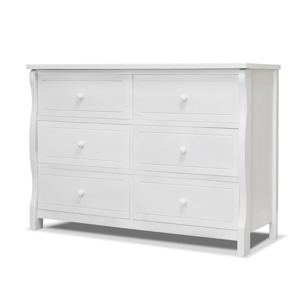 Sorelle Princeton Elite Drawer Double Dresser White -  79421254