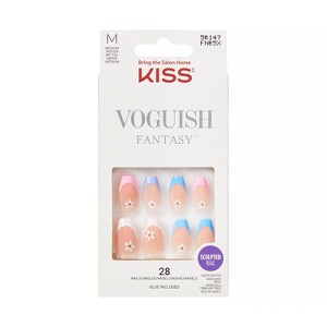 KISS Products Gel Fantasy Fake Nails - Don't Stop - 31ct - 1 of 4