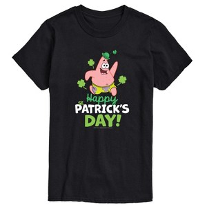Men's - SpongeBob Squarepants - Happy St. Patricks Day Short Sleeve Graphic T-Shirt - 1 of 4