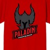 Dungeons & Dragons Paladin Crew Neck Short Sleeve Red Men's T-shirt - 2 of 3