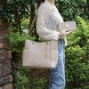 MKF Collection Merlina Embossed pockets Vegan Leather Women’s Tote Bag with Wallet by Mia K - 3 of 4