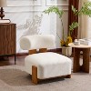 Christopher Knight Home Orla Contemporary Rubberwood Boucle Upholstered Chair - 2 of 4