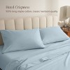260 Thread Count Organic Cotton Percale Pillowcase Set by Bare Home - 3 of 4