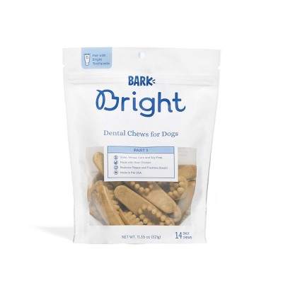 BARK Bright Dental Chews For Dogs – 14 