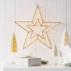600ct LED High Density Champagne Metal Hanging Star Twinkling Dew Drop Lights Warm White - Wondershop™ - 2 of 4