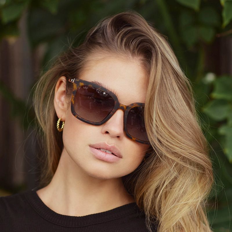 WMP Eyewear Square Oversized Women Polarized Sunglasses, 4 of 6