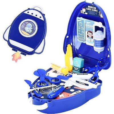Image of Kidzlane Kids Doctors Play Set - Blue 30 Piece