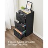 VASAGLE File Cabinet for Home Office, Printer Stand, with 3 Lockable Drawers, Adjustable Hanging Rails - image 4 of 4