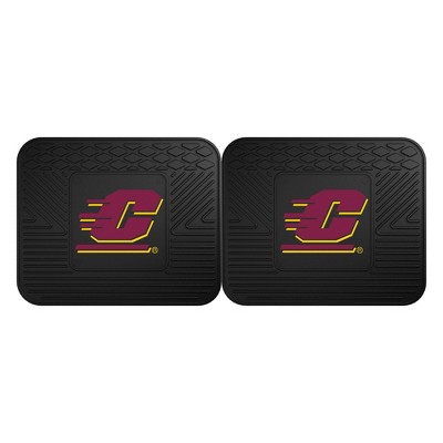 NCAA Central Michigan Chippewas University Vinyl Utility Mat Set - 2pc