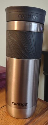 Contigo Byron 2.0 16oz Stainless Steel Travel Mug With Snapseal Lid And  Grip Gunmetal : Target